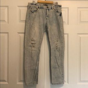 Joe Fresh size 4 distressed boyfriend jean